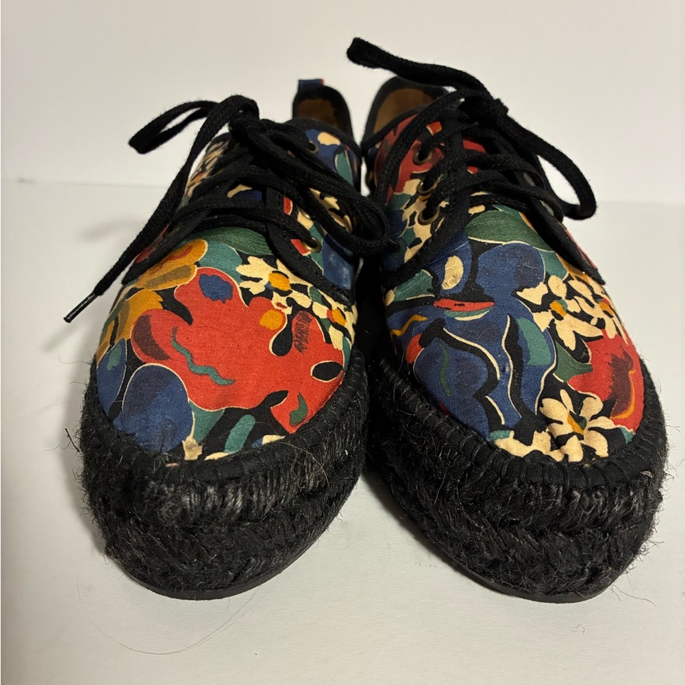 Gaimo Floral Espadrille Sneakers - Picture 5 of 9